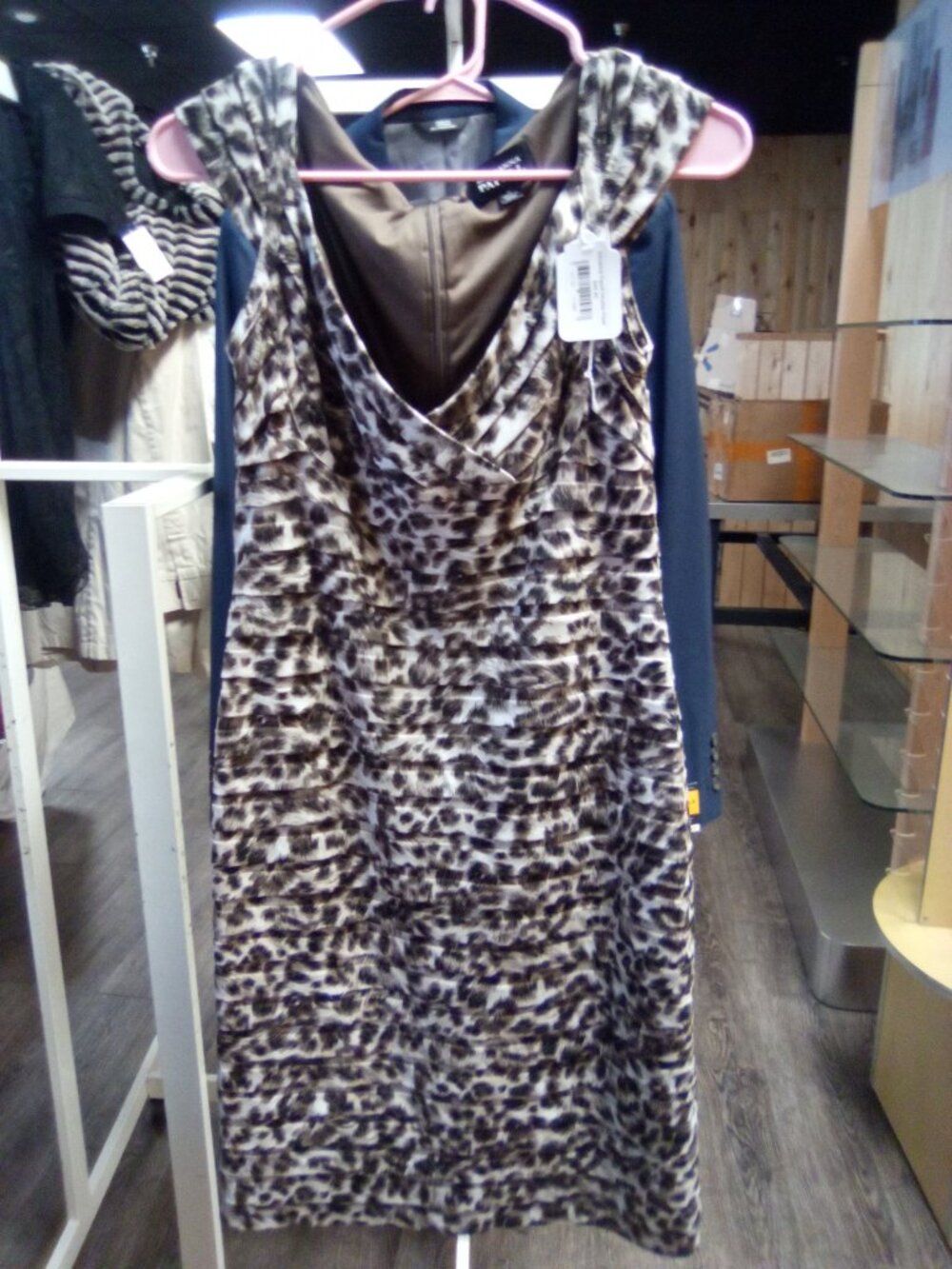 Adrianna Papell pleated dress